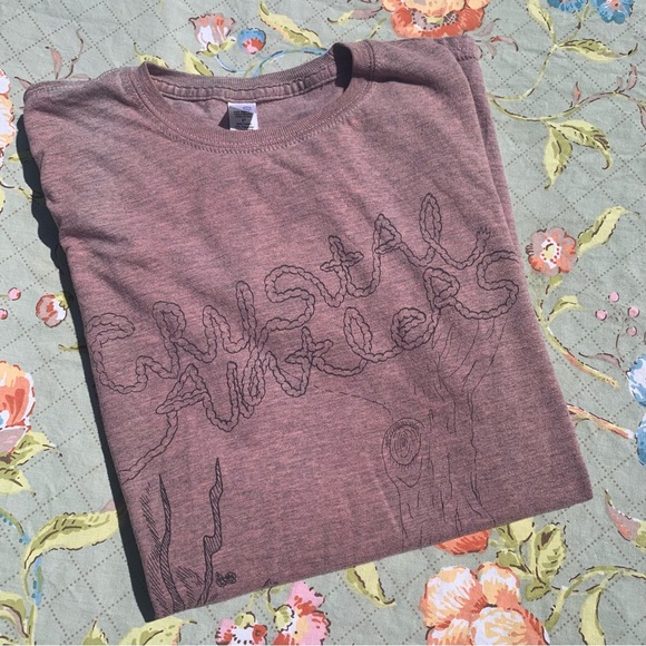 Crystal Antlers Gildan Soft Style Heather Red Band Tee Size Small ♫ rare 2010 ♫ - Picture 12 of 14